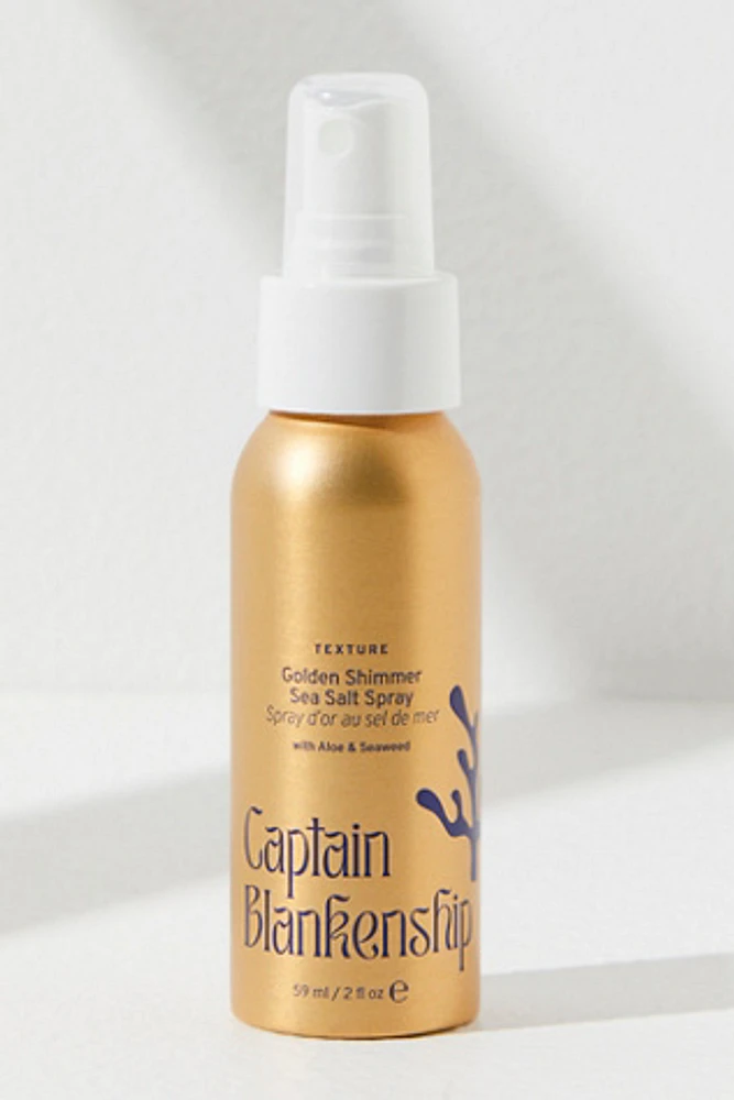 Captain Blankenship Golden Shimmer Sea Salt Spray