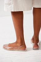 So Clear Ballet Flats