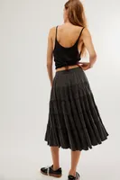 Full Swing Midi Skirt