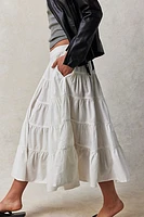 Full Swing Midi Skirt