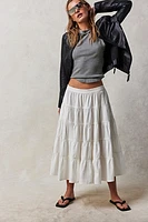 Full Swing Midi Skirt