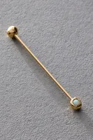 Pamela Love Straight Barbell Opal Single Earring