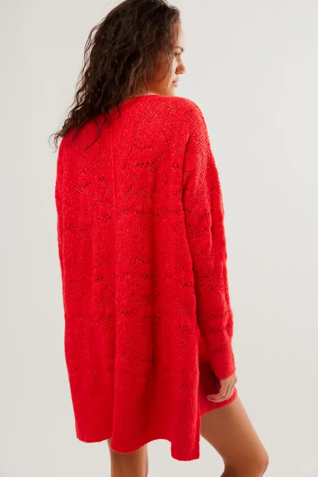 Free People Cecelia Chunky Knit Pullover