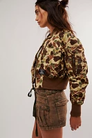 L-2B Cropped Flight Jacket