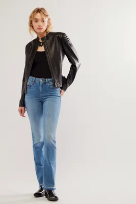 FRAME Le Mini Boot Slit Jeans