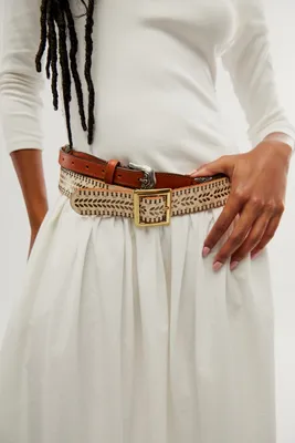 Ezra Studded Belt