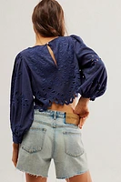 Oleander Denim Top