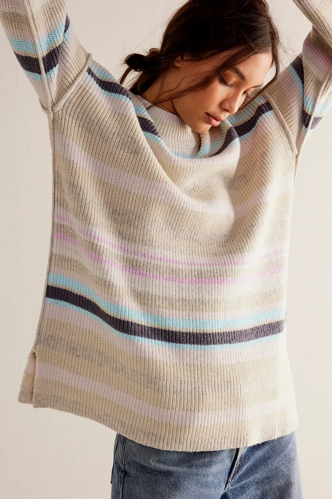 We The Free Sunny Stripe Pullover