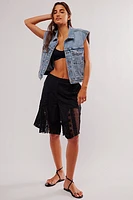 Tess Patched Shorts