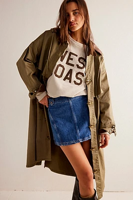 We The Free Runaway Denim Skirt