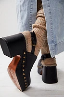 Autumn Studded Platform Clogs