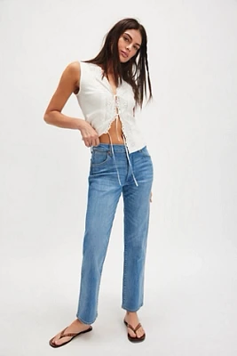 Wrangler Sunset Mid-Rise Straight Jeans