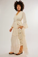 Casablanca Ruffle Kimono