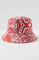 Shore Print Bucket Hat
