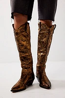 Moody Metallic Cowboy Boots