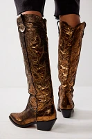 Moody Metallic Cowboy Boots