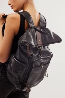 Brigade Leather Backpack