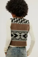 Pendleton Shetland Zip Sweater Vest