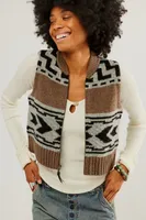 Pendleton Shetland Zip Sweater Vest