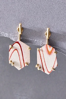 Young in The Mountains Slab Earrings