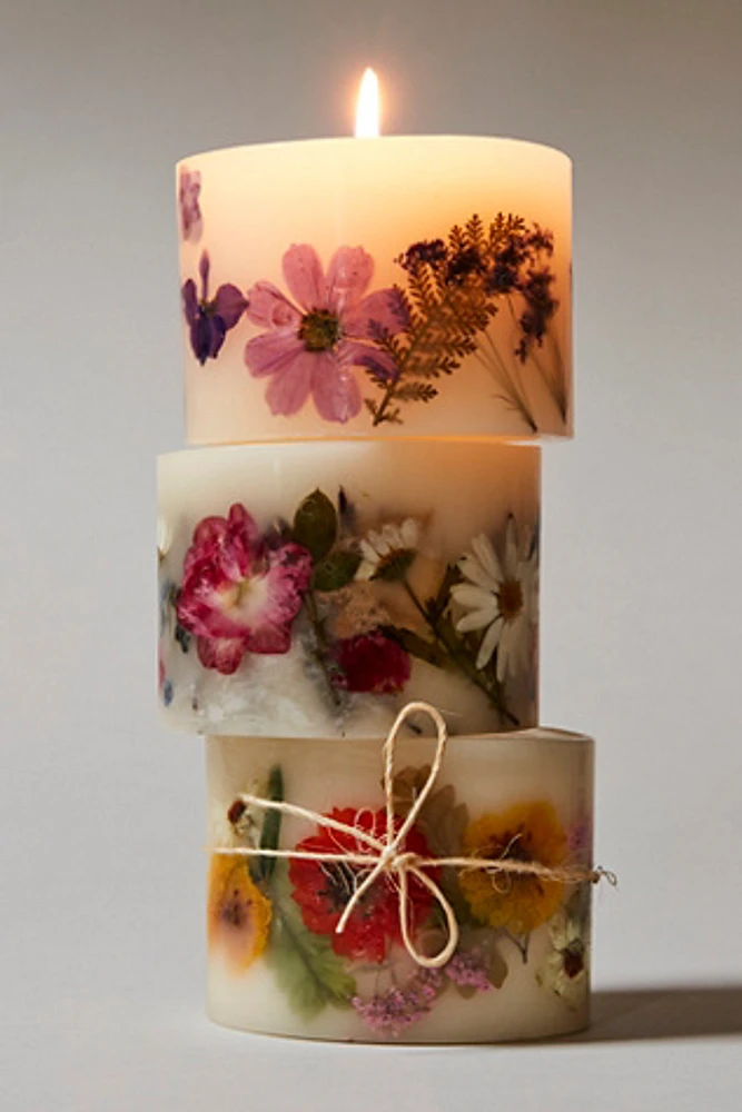 Rosy Rings Petite Botanical Candle