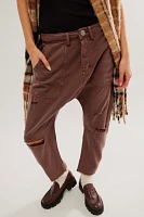 OneTeaspoon Sinners Drop Crotch Boyfriend Pants