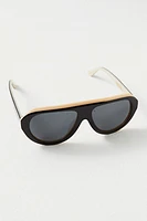 Aspen Polarized Aviator Sunglasses