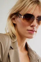 Jenny Rimless Sunglasses