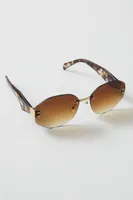 Jenny Rimless Sunglasses