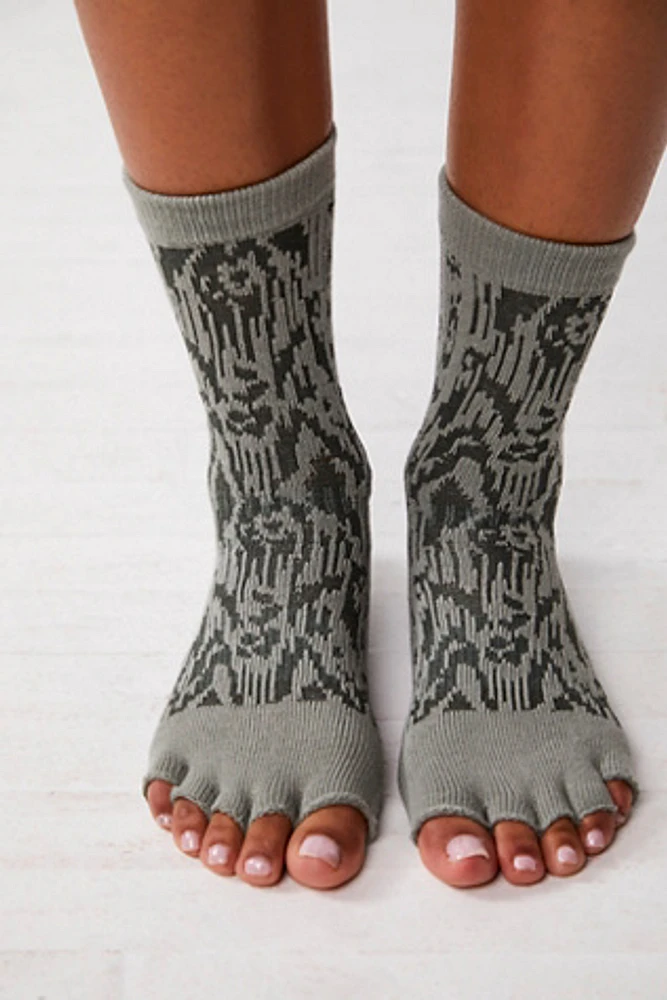 Crew Cactus Ikat Grip Socks