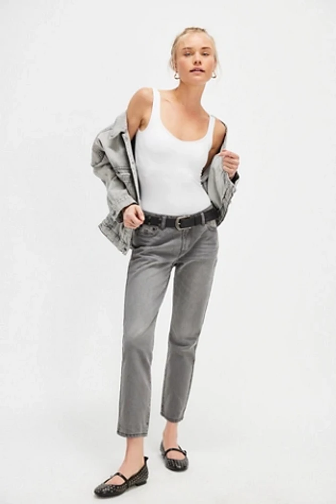 OneTeaspoon Stixxs Low-Waist Slim Straight Jeans