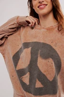 OneTeaspoon Peace Retro Sweater