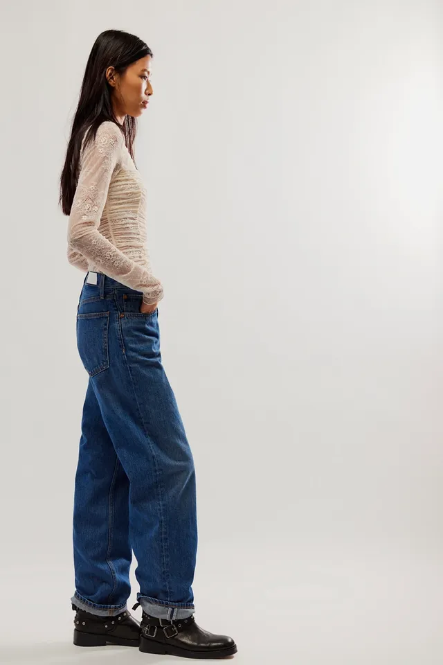 RE/DONE 70's Ultra High-Rise Wide-Leg Jeans