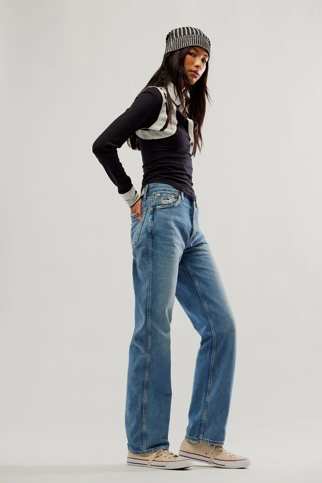 RE/DONE 70's Ultra High-Rise Wide-Leg Jeans