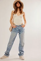 RE/DONE Easy Straight Jeans