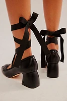 Della Wrap Ballet Heels