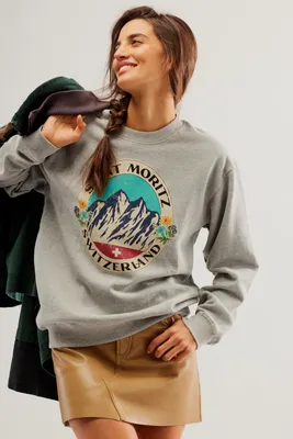 Desert Dreamer Saint Moritz Mountain Sweatshirt
