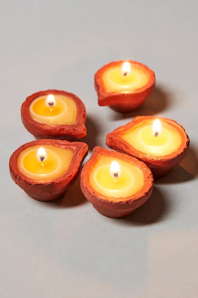 Mini Diya Tealights Set