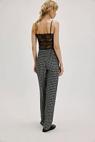 Norma Kamali Low-Rise Pleated Trousers