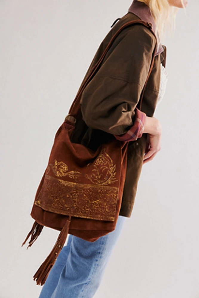 Migramo Embellished Messenger Bag