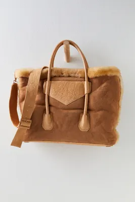 Sezar Shearling Tote