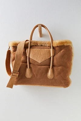 Sezar Shearling Tote