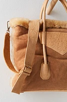 Sezar Shearling Tote