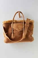 Sezar Shearling Tote