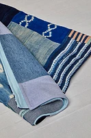 Tricia Fix Indigo Patchwork Throw