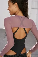 Jule Ultra Crop Mesh Bolero