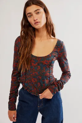 Melanie Long-Sleeve Top