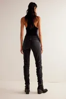 We The Free Daliah Stacked Straight-Leg Jeans