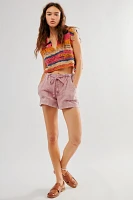 Westmoreland Linen Pull-On Shorts