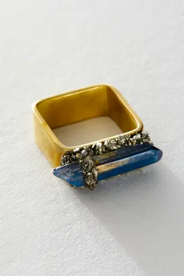 Marly Moretti Oversized Square Ring